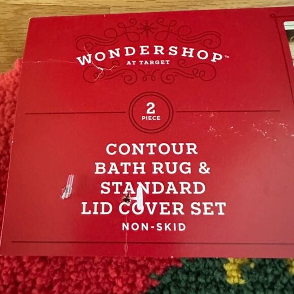 NWT Wondershop at Target Contour Bath Rug & Standard Lid Cover Set - Picture 9 of 11